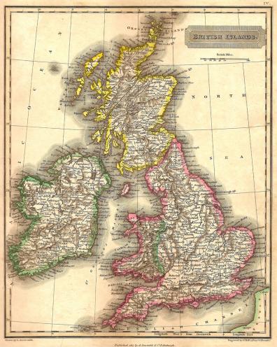 British Isles Maps – Maps and Antique Prints