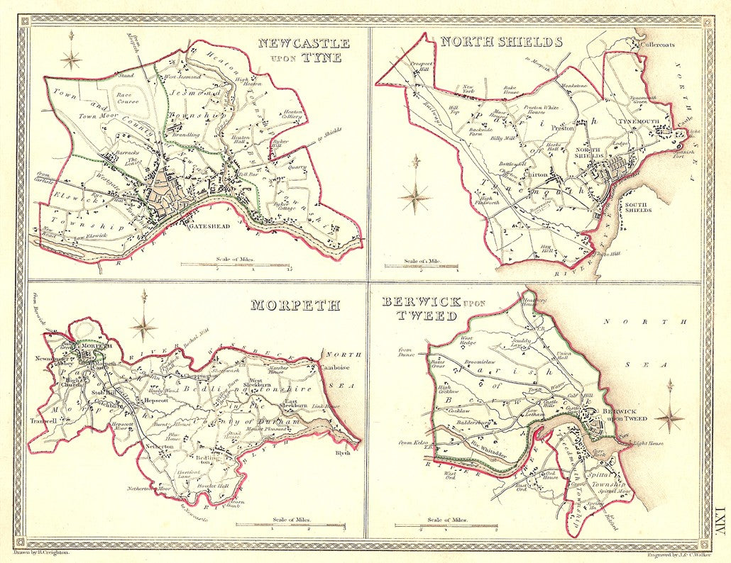 Northumberland Maps