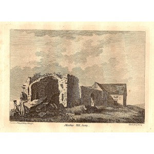 St Martha's Hill Surrey antique print 1785