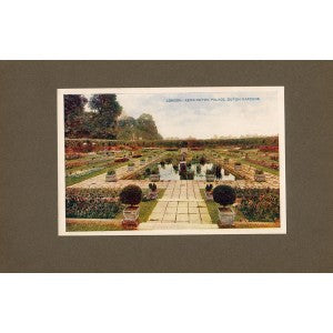 Kensington Palace antique print 1914